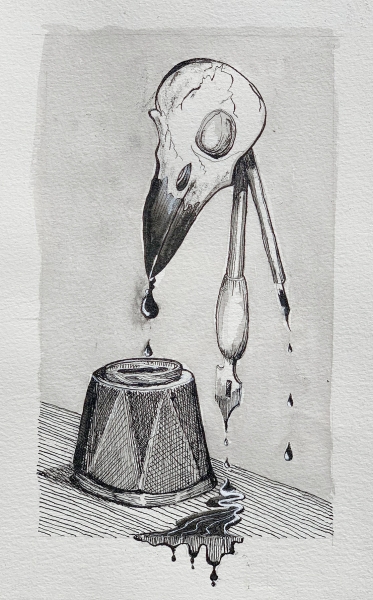 skull and ink